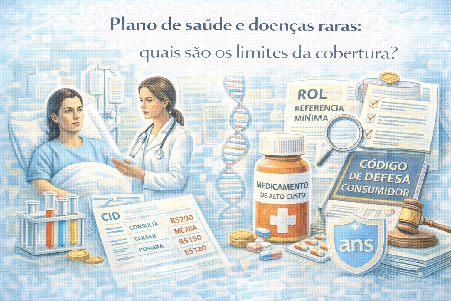 Plano de saúde e doenças raras: quais são os limites da cobertura segundo a ANS Plano de saúde e doenças raras: quais são os limites da cobertura segundo a ANS<br />